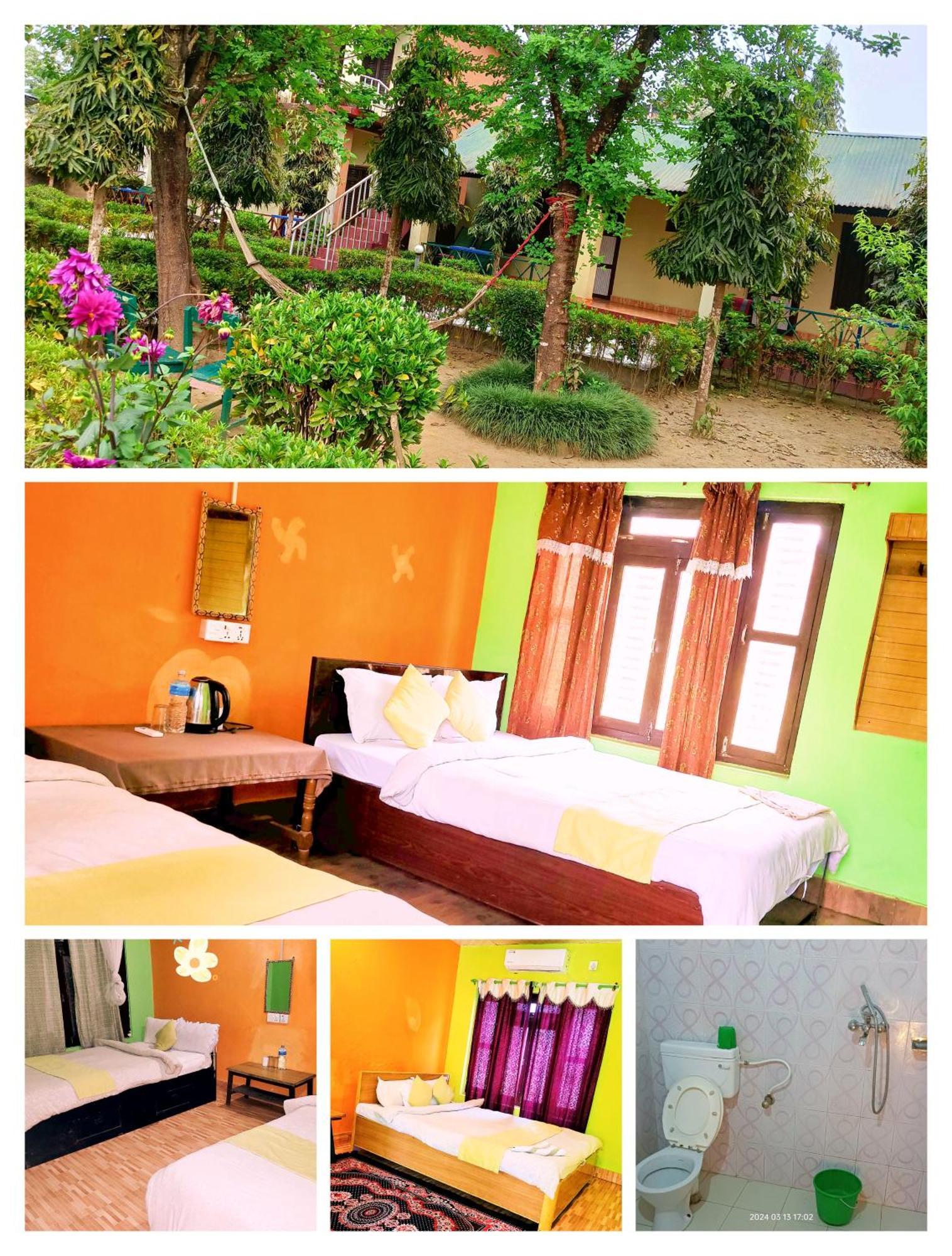 Hotel Butterfly - Peaceful Garden For Nature Lovers Sauraha Exteriör bild